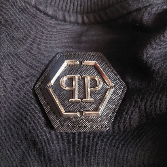 Philipp Plein Men Black Medium Sweatshirt - Picture 2 of 12